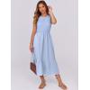 imageANRABESS Women Midi Dresses 2026 Summer Casual Sleeveless Sundress High Neck Tank Top Racerback Flowy Beach Dress  PocketsSky Blue