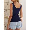 imageANRABESS Women Tank Tops Scoop Neck Ribbed Knit Summer Sweater 2026 Sleeveless Casual Shirts Cute Beach Vacation ClothesNavy Blue