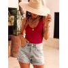 imageANRABESS Women Tank Tops Scoop Neck Ribbed Knit Summer Sweater 2026 Sleeveless Casual Shirts Cute Beach Vacation ClothesRed