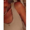 imageANRABESS Women Tank Tops Scoop Neck Ribbed Knit Summer Sweater 2026 Sleeveless Casual Shirts Cute Beach Vacation ClothesTan