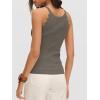 imageANRABESS Womens Camisole Tank Tops Sleeveless Cami Sweater Spaghetti Strap Ribbed Shirts 2026 Summer Beach Vacation ClothesCamel