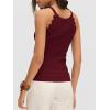 imageANRABESS Womens Camisole Tank Tops Sleeveless Cami Sweater Spaghetti Strap Ribbed Shirts 2026 Summer Beach Vacation ClothesDeep Red