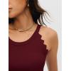 imageANRABESS Womens Camisole Tank Tops Sleeveless Cami Sweater Spaghetti Strap Ribbed Shirts 2026 Summer Beach Vacation ClothesDeep Red