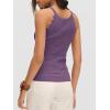 imageANRABESS Womens Camisole Tank Tops Sleeveless Cami Sweater Spaghetti Strap Ribbed Shirts 2026 Summer Beach Vacation ClothesPurple