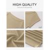 imageANRABESS Womens Cap Sleeve Boat Neck Ruched Crop Top Soft Ribbed Slim Fitted Tee Going Out Casual Shirt for SummerAlmond