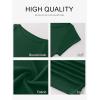 imageANRABESS Womens Cap Sleeve Boat Neck Ruched Crop Top Soft Ribbed Slim Fitted Tee Going Out Casual Shirt for SummerDeep Green
