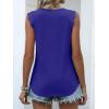 imageANRABESS Womens Lace Trim Tank Tops V Neck Sleeveless Shirts 2026 Summer Casual Trendy Dressy Cami TopRoyal Blue