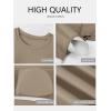 imageANRABESS Womens Short Sleeve Tops Built in Bra 2026 Summer T Shirts Slim Fitted Going Out Y2K Basic Tee Vacation ClothesKhaki