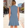 imageANRABESS Womens Summer Mini Dresses Polo Sleeveless Shift Short Dress Tennis Golf Athletic Casual Travel Vacation ClothesGrey Blue
