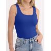 imageANRABESS Womens Tank Tops Built in Bra Summer Scoop Neck Sleeveless Basic Tee Ribbed Fitted Casual Shirts 2026 Trendy ClothesRoyal Blue