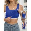 imageANRABESS Womens Tank Tops Built in Bra Summer Scoop Neck Sleeveless Basic Tee Ribbed Fitted Casual Shirts 2026 Trendy ClothesRoyal Blue
