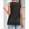 imageANRABESS Womens Tank Tops Summer Sleeveless Dressy Casual Blouse Keyhole Neck Ladies Business Cute Shirts 2026 Trendy OutfitsBlack