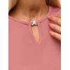 imageANRABESS Womens Tank Tops Summer Sleeveless Dressy Casual Blouse Keyhole Neck Ladies Business Cute Shirts 2026 Trendy OutfitsCoral