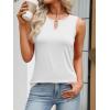 imageANRABESS Womens Tank Tops Summer Sleeveless Dressy Casual Blouse Keyhole Neck Ladies Business Cute Shirts 2026 Trendy OutfitsWhite