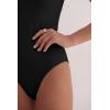 imageANRABESS Womens V Neck Bodysuits Short Sleeve Slim Fit Going Out Body Suit Tops 2026 Summer Outfits for Daily Work TravelBlack