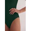 imageANRABESS Womens V Neck Bodysuits Short Sleeve Slim Fit Going Out Body Suit Tops 2026 Summer Outfits for Daily Work TravelForest