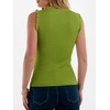 image:imageANRABESS Ribbed Tank Tops for Women Crew Neck Ruffle Sweater Vest Cute Sleeveless Shirts 2026 Summer Business Casual OutfitsGrass