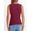 image:imageANRABESS Tank Tops for Women V Neck Sexy Ribbed Knit Slim Fitted Sleeveless Shirts 2026 Summer Dressy Casual Trendy OutfitsBurgundy