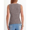 image:imageANRABESS Tank Tops for Women V Neck Sexy Ribbed Knit Slim Fitted Sleeveless Shirts 2026 Summer Dressy Casual Trendy OutfitsDeep Coffee