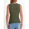 image:imageANRABESS Tank Tops for Women V Neck Sexy Ribbed Knit Slim Fitted Sleeveless Shirts 2026 Summer Dressy Casual Trendy OutfitsDeep Green