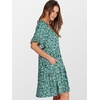 image:imageANRABESS Dresses for Women Summer 2026 V Neck Ruffle Sleeve A Line Tiered Flowy Casual Trendy Mini Beach Dress with PocketsGreen Blue Floral