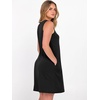 image:imageANRABESS Summer Dress for WomenV Neck Sleeveless SundressLoose FitSoft Travel Vacation OutfitsCute Beach Cover Up ClothesBlack