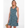 image:imageANRABESS Summer Dress for WomenV Neck Sleeveless SundressLoose FitSoft Travel Vacation OutfitsCute Beach Cover Up ClothesBlue White Green Floral