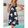 image:imageANRABESS Summer Dress for WomenV Neck Sleeveless SundressLoose FitSoft Travel Vacation OutfitsCute Beach Cover Up ClothesFloral Navy