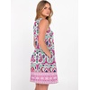 image:imageANRABESS Summer Dress for WomenV Neck Sleeveless SundressLoose FitSoft Travel Vacation OutfitsCute Beach Cover Up ClothesRed Flower