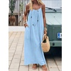 image:imageANRABESS Summer Dresses for Women 2026 Backless Cami Maxi Sundresses Spaghetti Strap Long Lounge Beach Vacation House DressBright Blue