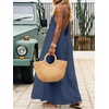 image:imageANRABESS Summer Dresses for Women 2026 Backless Cami Maxi Sundresses Spaghetti Strap Long Lounge Beach Vacation House DressDeep Blue