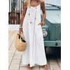 image:imageANRABESS Summer Dresses for Women 2026 Backless Cami Maxi Sundresses Spaghetti Strap Long Lounge Beach Vacation House DressWhite