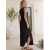 image:imageANRABESS Summer Dresses for Women 2026Sleeveless Loose Fit Casual Maxi SundressWrinkleFree Soft Beach Vacation ClothesBlack