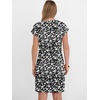 image:imageANRABESS Summer Dresses for Women Casual V Neck Short Sleeve Mini Tshirt Dress 2026 Loose Fit Beach Vacation Shift SundressFloral Black White
