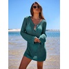 image:imageANRABESS Women Beach Crochet Cover Ups Summer Knit Swimwear Mesh Bathing Suit Hollow Out Dress 2026 Vacation SwimsuitLake