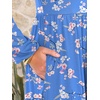 image:imageANRABESS Women Long Sleeve Midi Dress Crewneck Fall Fashion Casual Flowy ALine Long Dresses Vacation Outfit with PocketBlue Pink Flower