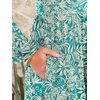 image:imageANRABESS Women Long Sleeve Midi Dress Crewneck Fall Fashion Casual Flowy ALine Long Dresses Vacation Outfit with PocketFloral Green