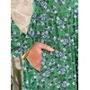 image:imageANRABESS Women Long Sleeve Midi Dress Crewneck Fall Fashion Casual Flowy ALine Long Dresses Vacation Outfit with PocketFloral Green Purple