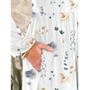 image:imageANRABESS Women Long Sleeve Midi Dress Crewneck Fall Fashion Casual Flowy ALine Long Dresses Vacation Outfit with PocketFloral White