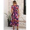 image:imageANRABESS Women Summer Casual Short Sleeve Maxi Dresses A Line Flowy T Shirt Dress 2026 Beach Vacation Sundress with PocketsNavy Red Floral