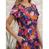 image:imageANRABESS Women Summer Casual Short Sleeve Maxi Dresses A Line Flowy T Shirt Dress 2026 Beach Vacation Sundress with PocketsNavy Red Floral