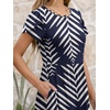 image:imageANRABESS Women Summer Casual Short Sleeve Maxi Dresses A Line Flowy T Shirt Dress 2026 Beach Vacation Sundress with PocketsNavy White Leaf Floral