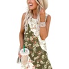 image:imageANRABESS Women Summer Maxi Dress Beach Vacation Sundress Sleeveless Casual Loose Shirt Dresses 2026 Travel OutfitsBrownbeige