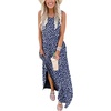 image:imageANRABESS Women Summer Maxi Dress Beach Vacation Sundress Sleeveless Casual Loose Shirt Dresses 2026 Travel OutfitsDots