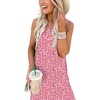 image:imageANRABESS Women Summer Maxi Dress Beach Vacation Sundress Sleeveless Casual Loose Shirt Dresses 2026 Travel OutfitsFloral Pink