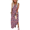 image:imageANRABESS Women Summer Maxi Dress Beach Vacation Sundress Sleeveless Casual Loose Shirt Dresses 2026 Travel OutfitsFloral Rainbow