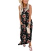 image:imageANRABESS Women Summer Maxi Dress Beach Vacation Sundress Sleeveless Casual Loose Shirt Dresses 2026 Travel OutfitsFloral Roses