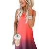image:imageANRABESS Women Summer Maxi Dress Beach Vacation Sundress Sleeveless Casual Loose Shirt Dresses 2026 Travel OutfitsGradual Red