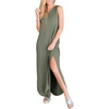 image:imageANRABESS Women Summer Maxi Dress Beach Vacation Sundress Sleeveless Casual Loose Shirt Dresses 2026 Travel OutfitsOlive