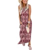 image:imageANRABESS Women Summer Maxi Dress Beach Vacation Sundress Sleeveless Casual Loose Shirt Dresses 2026 Travel OutfitsPrint Red